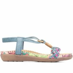 Pavers Flat Strappy Sandals - BAIZH35065 / 321 677