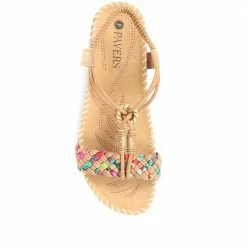 Pavers Flat Strappy Sandals - BAIZH35065 / 321 677
