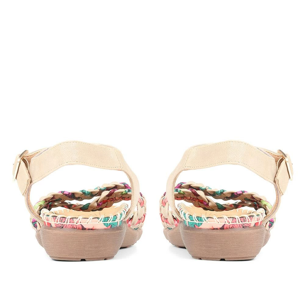 Pavers Flat Strappy Sandals - BAIZH35071 / 321 676 6 Pavers Flat Strappy Sandals - BAIZH35071 / 321 676