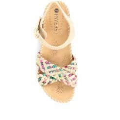 Pavers Flat Strappy Sandals - BAIZH35071 / 321 676 22 Pavers Flat Strappy Sandals - BAIZH35071 / 321 676
