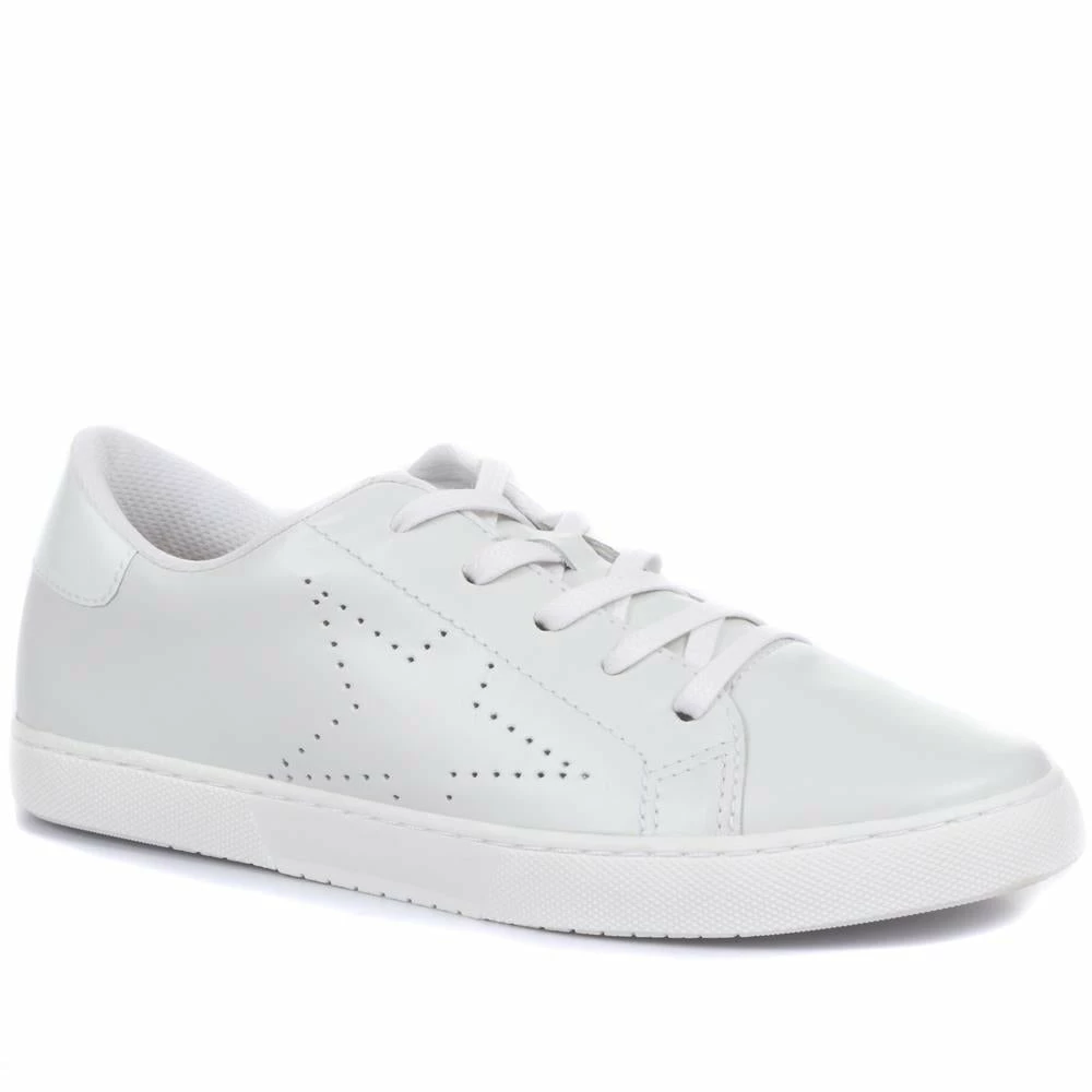 Bellissimo Leather Lace-Up Ladies Sneakers / 319 569 1 Bellissimo Leather Lace-Up Ladies Sneakers / 319 569