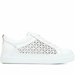 Bellissimo Sneakers Leather Platform Trainers - BELULUTA35005 / 321 762