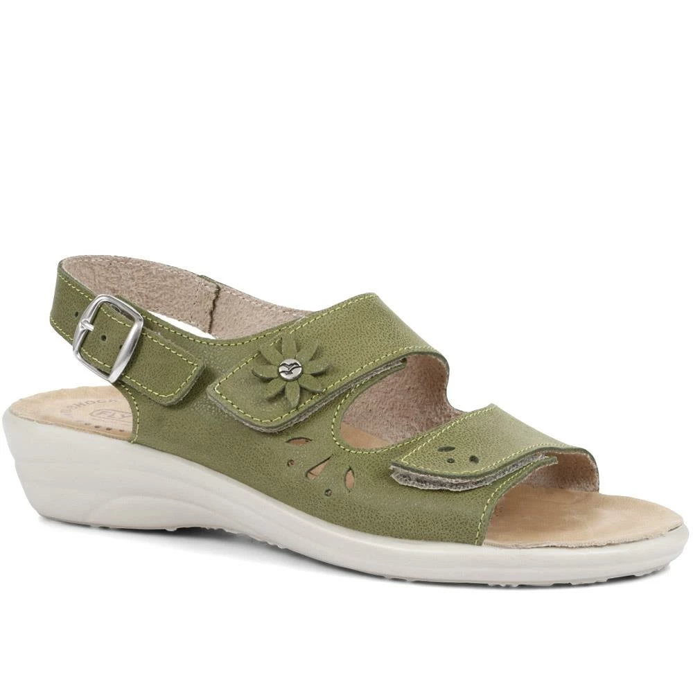 Fly Flot Fully Adjustable Leather Sandals - FLY35023 / 321 282 5 Fly Flot Fully Adjustable Leather Sandals - FLY35023 / 321 282