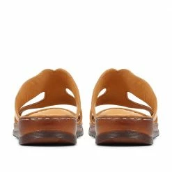 Pavers Slip On-Leather Mule Sandals - MKOC33017 / 320 094