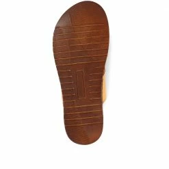 Pavers Slip On-Leather Mule Sandals - MKOC33017 / 320 094