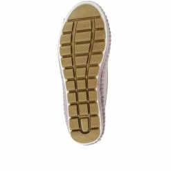 Pavers Wide Fit Casual Leather Pumps - SIMIN31001 / 317 817 Shoes