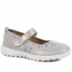 Pavers Wide Fit Adjustable Mary Jane Shoes - BRK32007 / 318 782