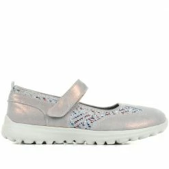 Pavers Wide Fit Adjustable Mary Jane Shoes - BRK32007 / 318 782