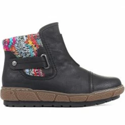 Pavers Wide Fit Ladies Ankle Boots - WBINS32013 / 318 882