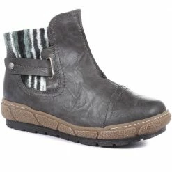 Pavers Wide Fit Ladies Ankle Boots - WBINS32013 / 318 882