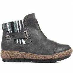 Pavers Wide Fit Ladies Ankle Boots - WBINS32013 / 318 882