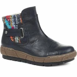 Pavers Wide Fit Ladies Ankle Boots - WBINS32013 / 318 882