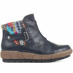 Pavers Wide Fit Ladies Ankle Boots - WBINS32013 / 318 882