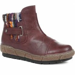 Pavers Wide Fit Ladies Ankle Boots - WBINS32013 / 318 882
