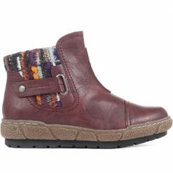 Pavers Wide Fit Ladies Ankle Boots - WBINS32013 / 318 882