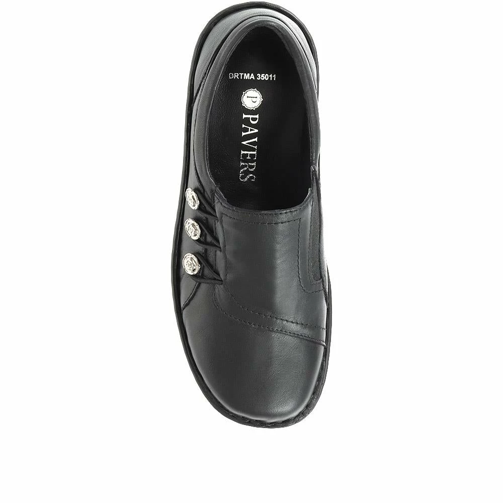 Pavers Slip-On Leather Shoes - DRTMA35011 / 322 102 6 Pavers Slip-On Leather Shoes - DRTMA35011 / 322 102