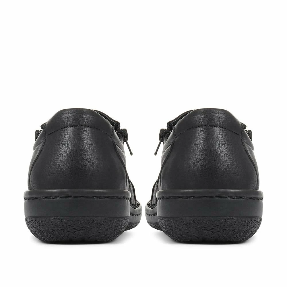 Pavers Wide-Fit Leather Slip-On Shoes - DRTMA35013 / 322 103 3 Pavers Wide-Fit Leather Slip-On Shoes - DRTMA35013 / 322 103