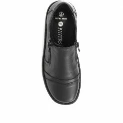 Pavers Wide-Fit Leather Slip-On Shoes - DRTMA35013 / 322 103 18 Pavers Wide-Fit Leather Slip-On Shoes - DRTMA35013 / 322 103