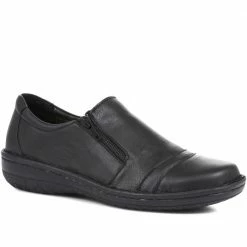 Pavers Wide-Fit Leather Slip-On Shoes - DRTMA35013 / 322 103 25 Pavers Wide-Fit Leather Slip-On Shoes - DRTMA35013 / 322 103