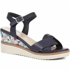 Pavers Heeled Wedge Sandals - MKOC35007 / 322 191