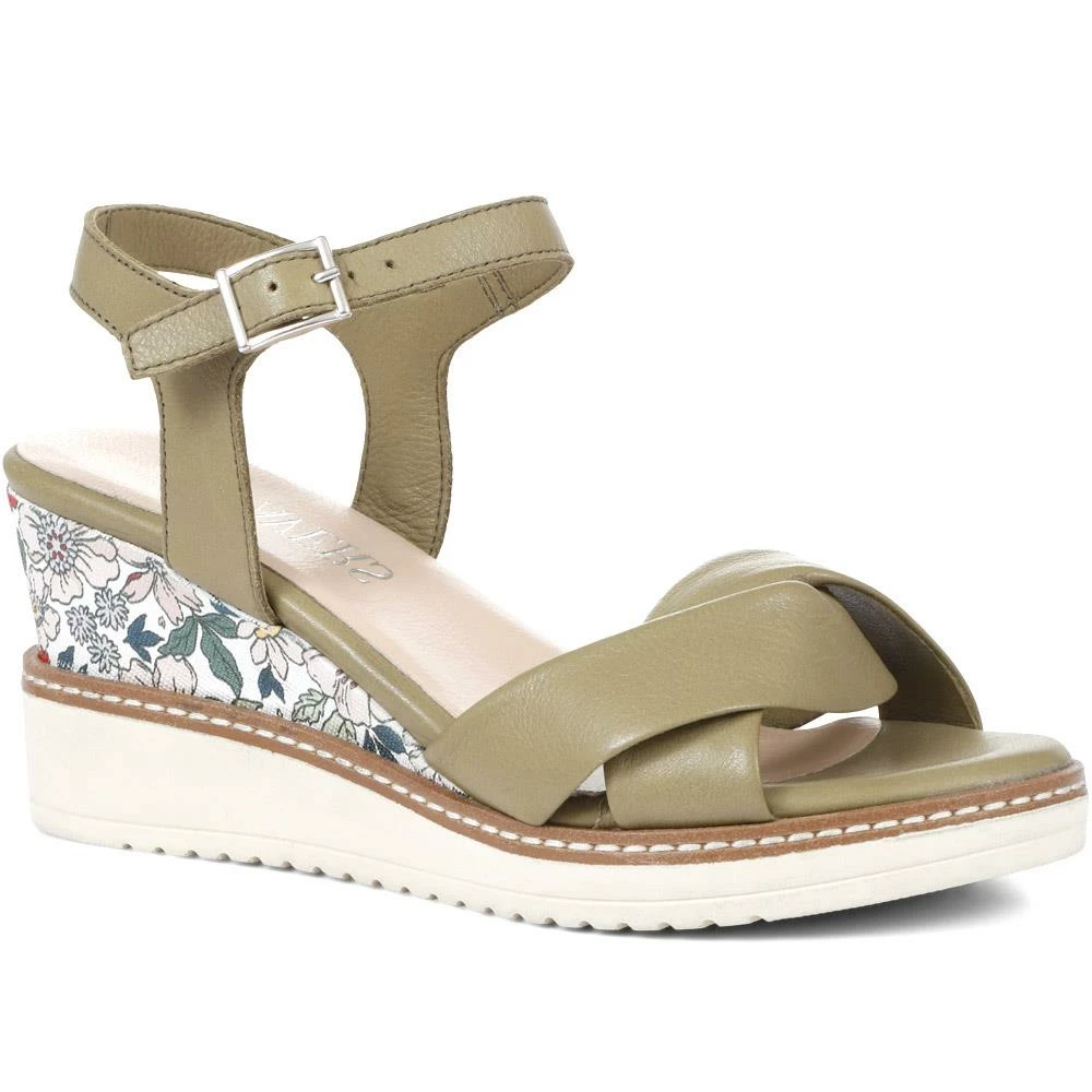 Pavers Heeled Wedge Sandals - MKOC35007 / 322 191 3 Pavers Heeled Wedge Sandals - MKOC35007 / 322 191