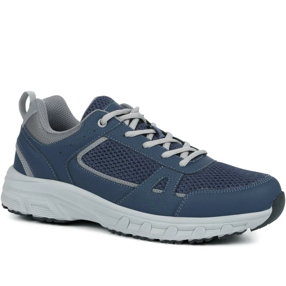 Pavers Wide Fit Lace-Up Trainers - SUNT35015 / 321 617 2 Pavers Wide Fit Lace-Up Trainers - SUNT35015 / 321 617