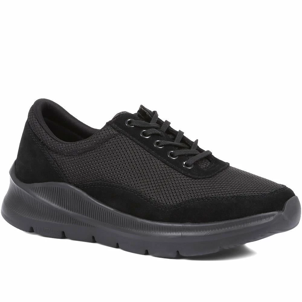 Pavers Chunky Lace-Up Platform Trainers - BRK35073 / 322 228 Wide Fit 2 Pavers Chunky Lace-Up Platform Trainers - BRK35073 / 322 228 Wide Fit