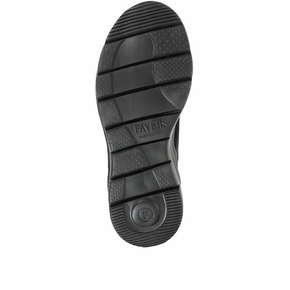 Pavers Chunky Lace-Up Platform Trainers - BRK35073 / 322 228 Wide Fit 9 Pavers Chunky Lace-Up Platform Trainers - BRK35073 / 322 228 Wide Fit