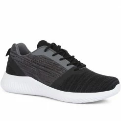 Pavers Wide Fit Lace-Up Trainers - SUNT35025 / 321 959