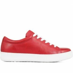 Pavers Sneakers Leather Lace-Up Trainers - ULUTA35001 / 321 761