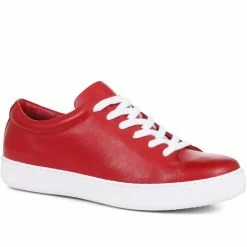 Pavers Sneakers Leather Lace-Up Trainers - ULUTA35001 / 321 761