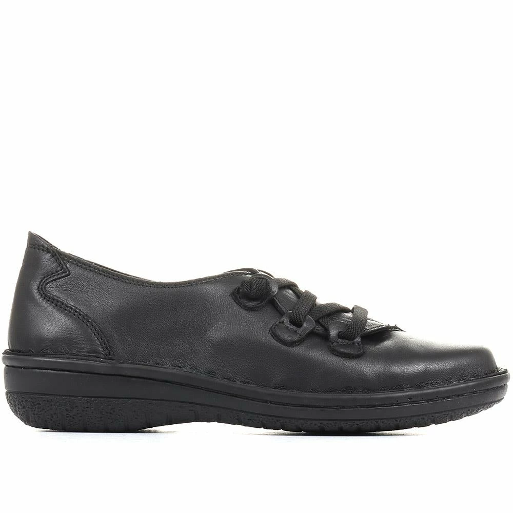 Pavers Wide Fit Leather Slip-On Shoes - DRTMA35009 / 322 101 3 Pavers Wide Fit Leather Slip-On Shoes - DRTMA35009 / 322 101