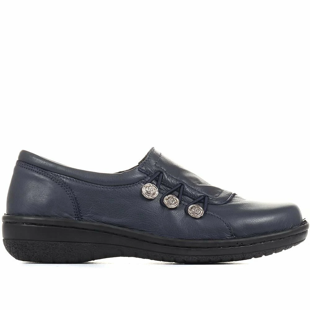 Pavers Slip-On Leather Shoes - DRTMA35011 / 322 102 8 Pavers Slip-On Leather Shoes - DRTMA35011 / 322 102