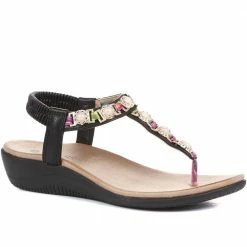 Pavers Toe-Post Wedge Sandals - BAIZH35081 / 321 466