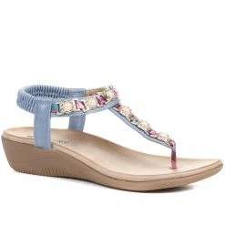 Pavers Toe-Post Wedge Sandals - BAIZH35081 / 321 466