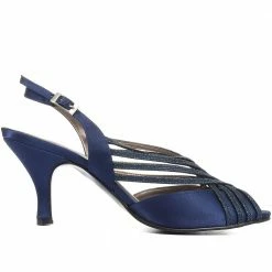 Pavers Ladies Wide Fit Silver Occasion Heels - AMITY1700 / 134 194 / 134 194 33 Pavers Ladies Wide Fit Silver Occasion Heels - AMITY1700 / 134 194 / 134 194