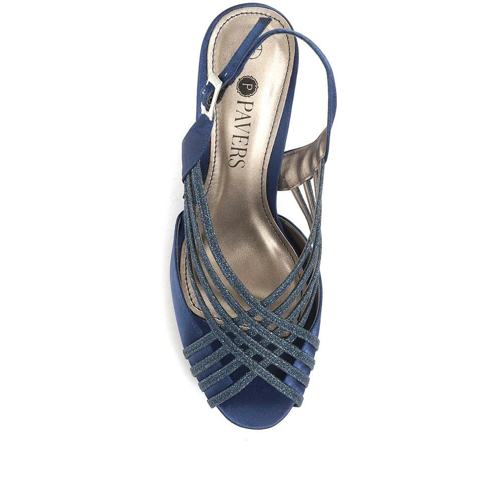 Pavers Ladies Wide Fit Silver Occasion Heels - AMITY1700 / 134 194 / 134 194 9 Pavers Ladies Wide Fit Silver Occasion Heels - AMITY1700 / 134 194 / 134 194