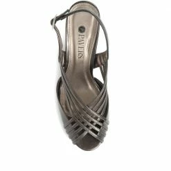 Pavers Ladies Wide Fit Silver Occasion Heels - AMITY1700 / 134 194 / 134 194 39 Pavers Ladies Wide Fit Silver Occasion Heels - AMITY1700 / 134 194 / 134 194