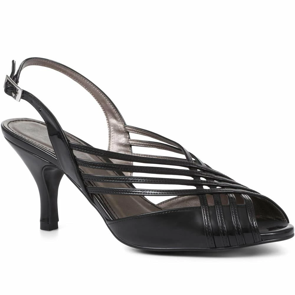 Pavers Ladies Wide Fit Silver Occasion Heels - AMITY1700 / 134 194 / 134 194 4 Pavers Ladies Wide Fit Silver Occasion Heels - AMITY1700 / 134 194 / 134 194