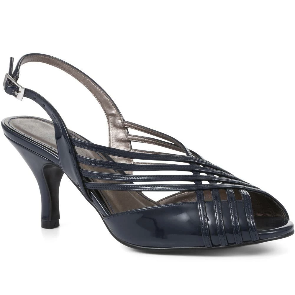 Pavers Ladies Wide Fit Silver Occasion Heels - AMITY1700 / 134 194 / 134 194 5 Pavers Ladies Wide Fit Silver Occasion Heels - AMITY1700 / 134 194 / 134 194