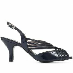 Pavers Ladies Wide Fit Silver Occasion Heels - AMITY1700 / 134 194 / 134 194 45 Pavers Ladies Wide Fit Silver Occasion Heels - AMITY1700 / 134 194 / 134 194