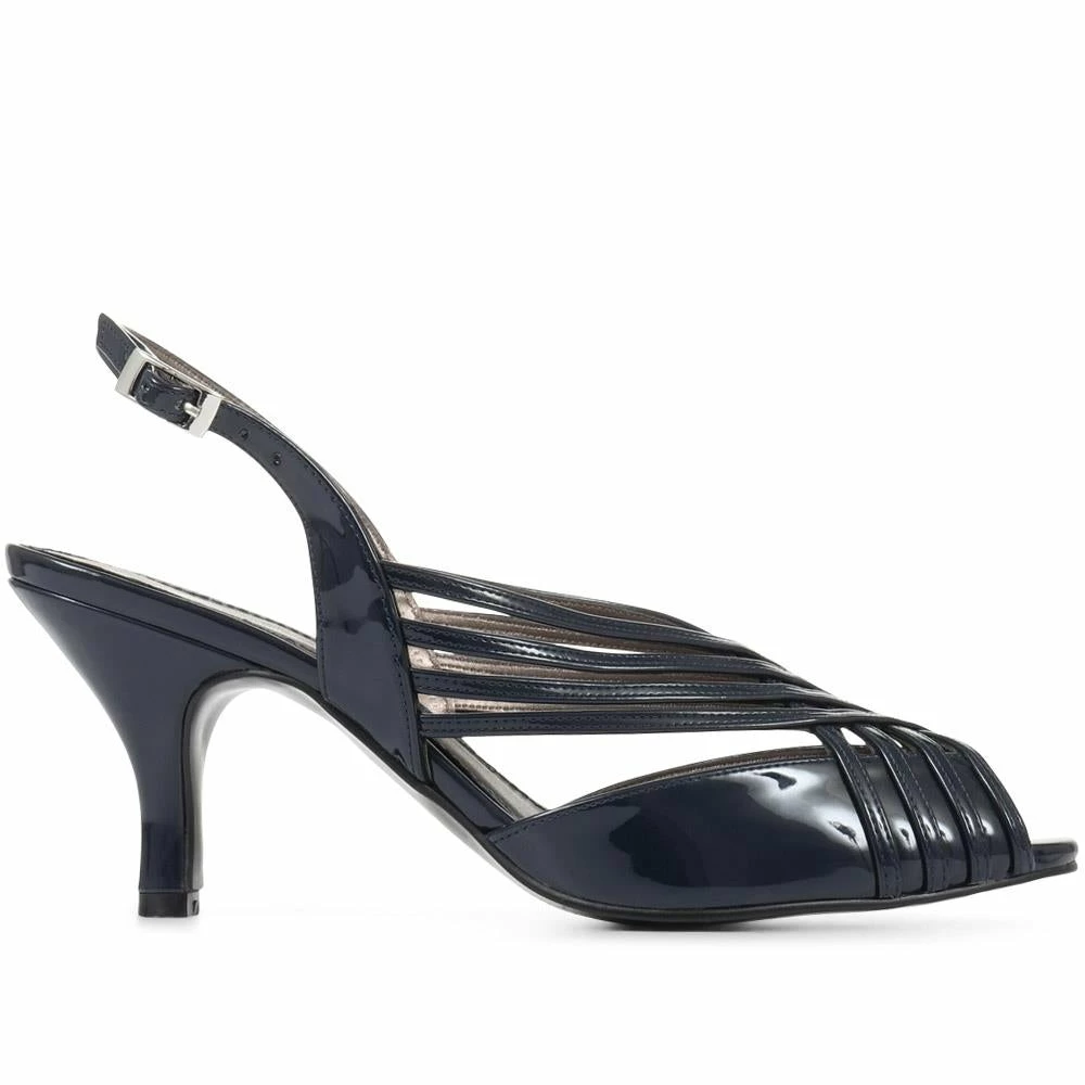 Pavers Ladies Wide Fit Silver Occasion Heels - AMITY1700 / 134 194 / 134 194 19 Pavers Ladies Wide Fit Silver Occasion Heels - AMITY1700 / 134 194 / 134 194