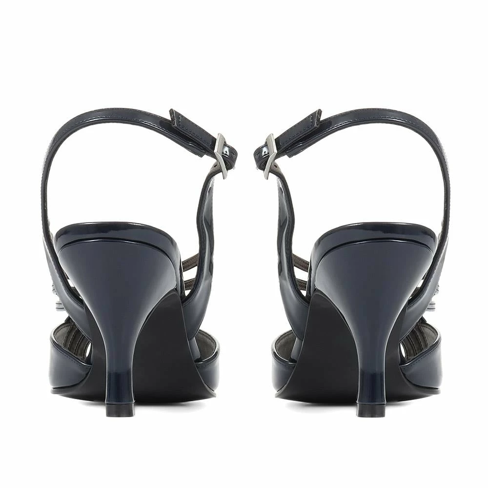 Pavers Ladies Wide Fit Silver Occasion Heels - AMITY1700 / 134 194 / 134 194 20 Pavers Ladies Wide Fit Silver Occasion Heels - AMITY1700 / 134 194 / 134 194