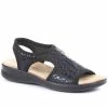 Pavers Wide Fit Pull-On Sandals - POLY33005 / 319 733