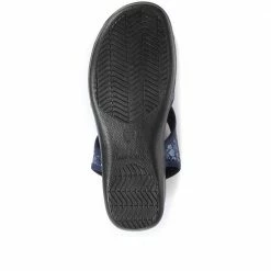 Pavers Wide Fit Pull-On Sandals - POLY33005 / 319 733