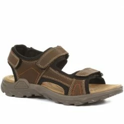 Pavers Adjustable Leather Walking Sandals - DDIN35007 / 321 538