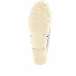 Pavers Wide Fit Leather Ballerina Pumps - KARY29015 / 315 056