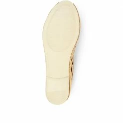 Pavers Wide Fit Leather Ballerina Pumps - KARY29015 / 315 056