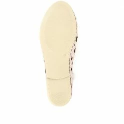 Pavers Wide Fit Leather Ballerina Pumps - KARY29015 / 315 056