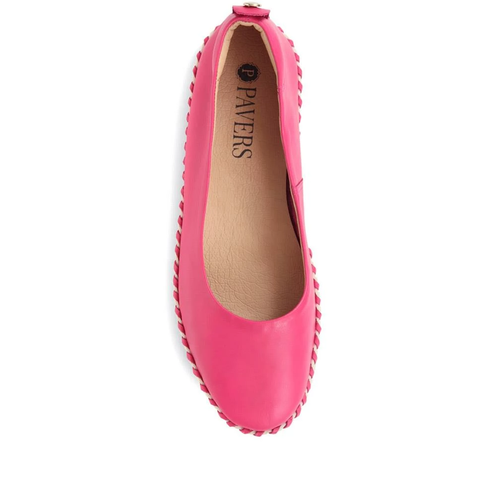 Pavers Leather Ballet Pump - BOT33011 / 319 900 23 Pavers Leather Ballet Pump - BOT33011 / 319 900